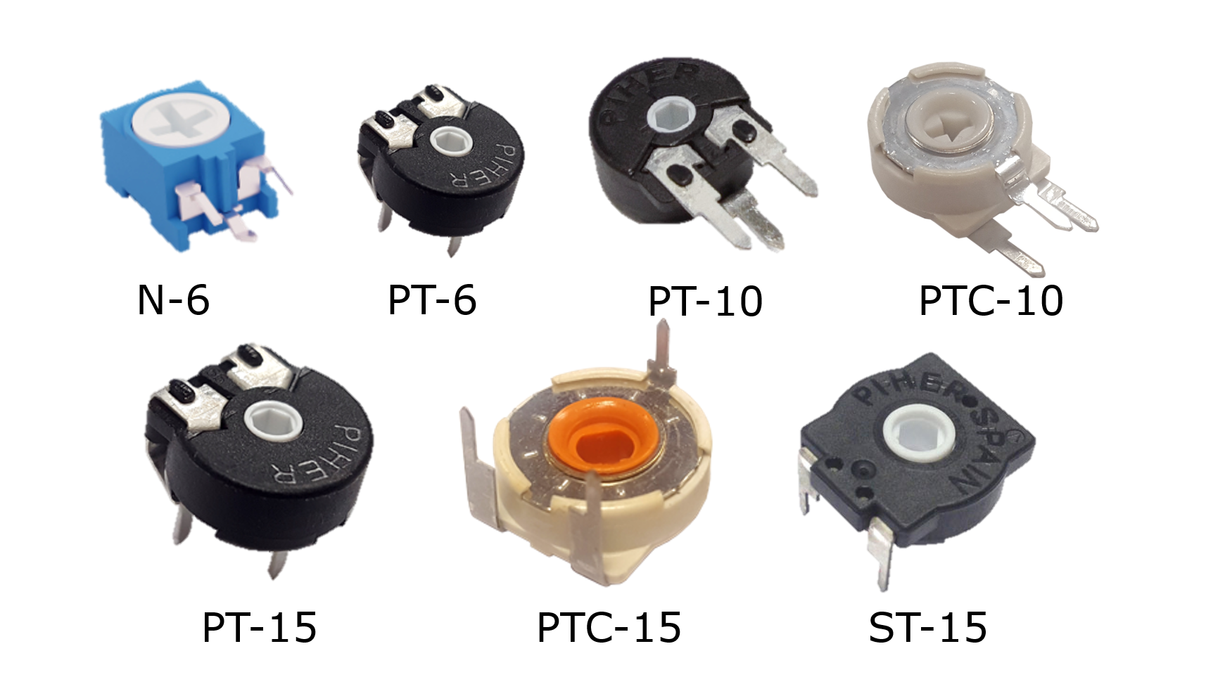 Through-Hole Potentiometers